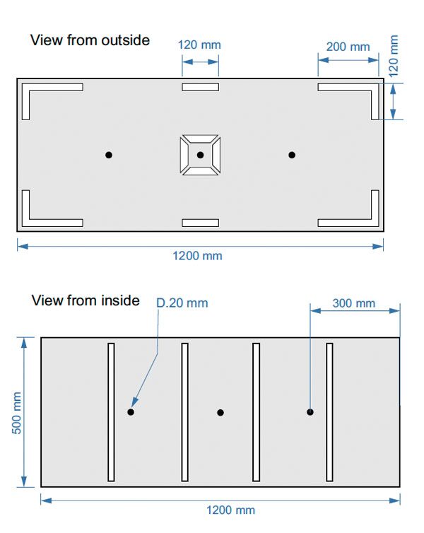 Drawing-Troughs
