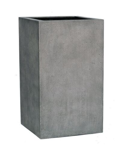 Florence Lightweight Concrete Tall Square Planters