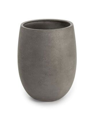 Florence-Tall-Round-Concrete-LightWeight-Planters-D