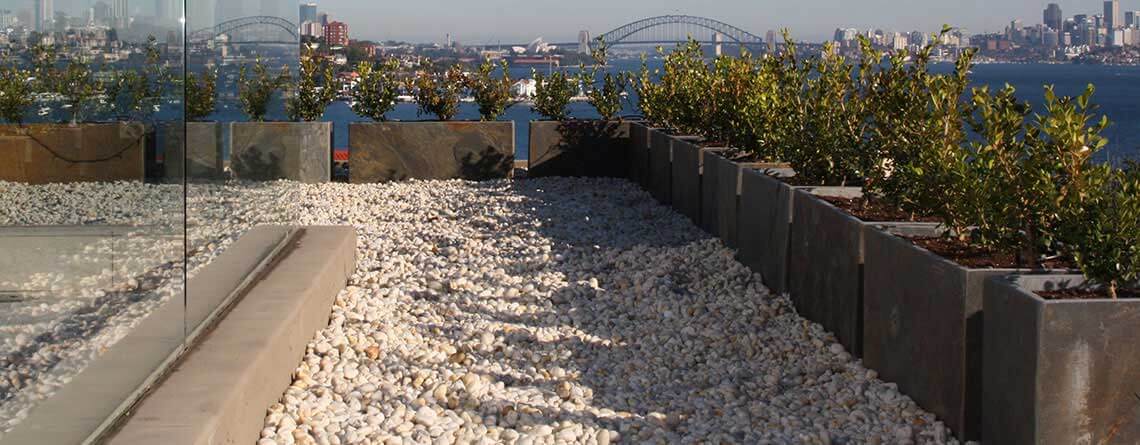 Rooftop Garden Design and Landscaping with Planter Boxes