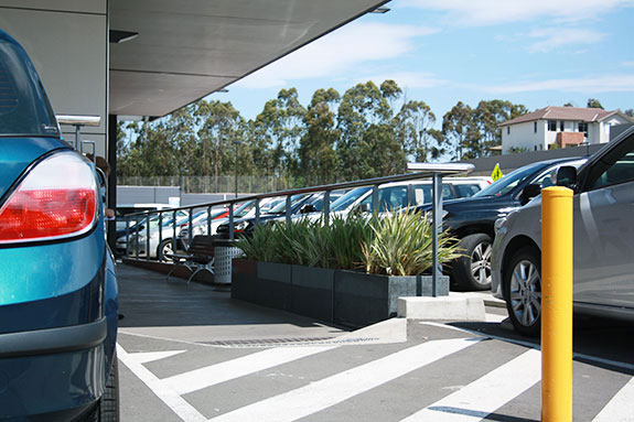 Stanhope Village Shopping Centre features IOTA Granite Pots