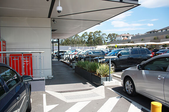 IOTA Granite Planters at Stanhope Village Shopping Centre