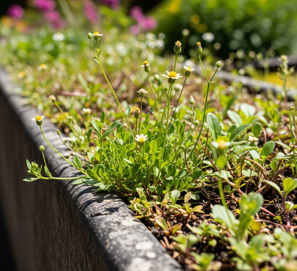 weeds-in-planters