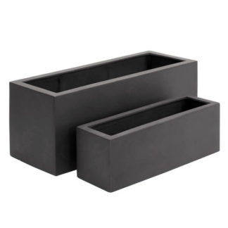 Outdoor Charcoal Trough