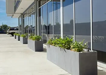 Milano Concrete Trough Planters in Berrinba QLD