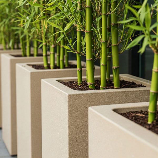 Bamboo-Square-Planters