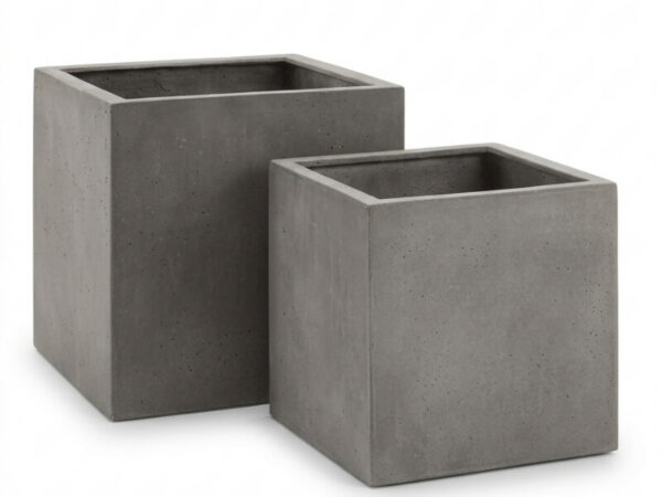 Florence Lightweight Concrete Cube Planters