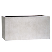 Alaska GRC off-white rectangle garden pot Alaska GRC off-white rectangle garden pot
