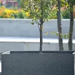 Leek, Staffordshire Town Centre Development – Granite Planters