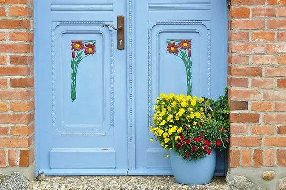 door-planters