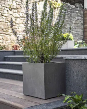 Florence-Lightweight-Concrete-Cube-Planter-B