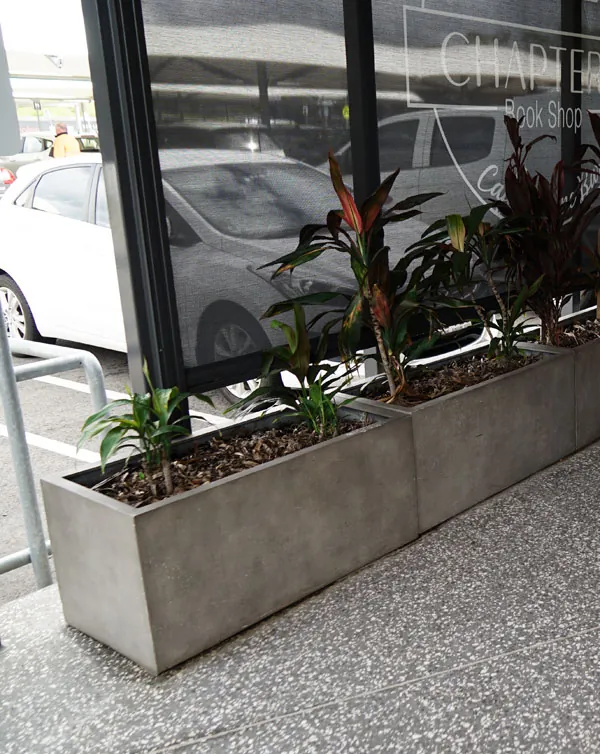 Florence Lightweight Concrete Trough Planters - Image 17