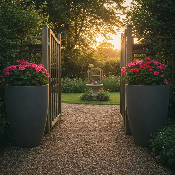 Round-Planters-Frame-Gates