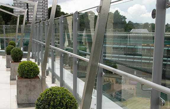 Cube Planters Centre Court