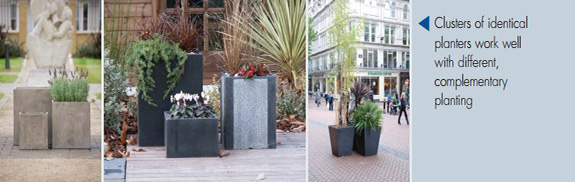 grouped planters