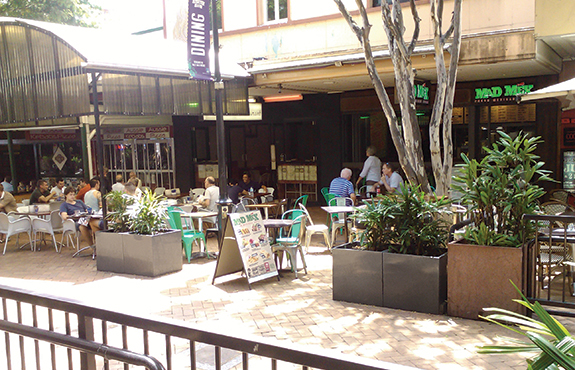 Plant Pot Design In Restaurants