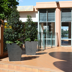 Outdoor Containers in Brisbane Inner City