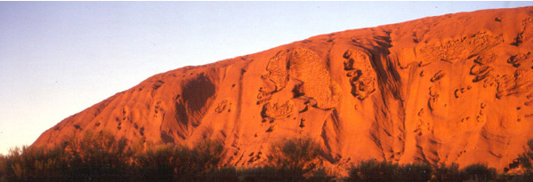 Sunset at Uluru