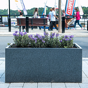 Derry Custom Granite Planters