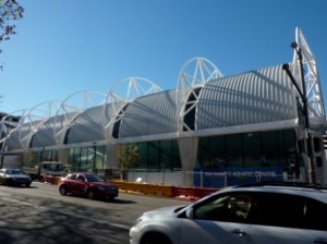 geometric patterns - Ian Thorpe Aquatic Centre in Sydney